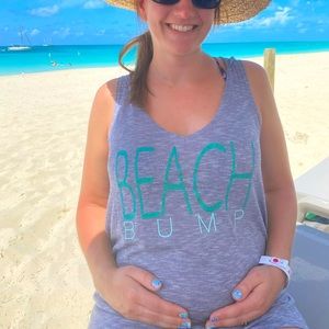 Beach bump swim coverup size M